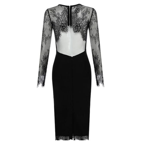 Hip Wrap Dress Party Dress Dress - ROUTINE FASHION