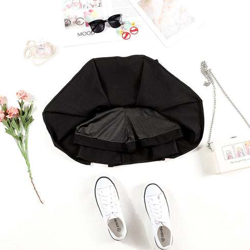 Elastic waist pleated skirt - ROUTINE FASHION