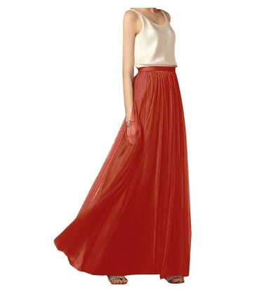 Women Maxi Long Skirt - ROUTINE FASHION