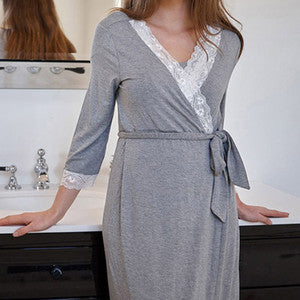 Pregnant Women Nightdress Maternity Sleepwear - ROUTINE FASHION
