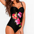 Women digital print swimsuit - ROUTINE FASHION