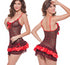 Sweet Cherries Babydoll Nightie - ROUTINE FASHION