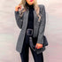 jacket blazer Women for Work white Fashion Formal female - ROUTINE FASHION