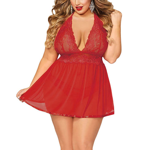 Women Sexy Lingerie Plus Size nightwear - ROUTINE FASHION