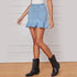 Denim skirt lace denim skirt - ROUTINE FASHION