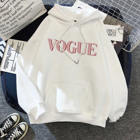 Winter Hoodies Women Loose Korean Style Harajuku Sweatshirt - ROUTINE FASHION