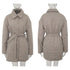 Women's Parka Coat With Front Buttons - ROUTINE FASHION