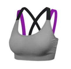 Neon X Strapped Sports Bras - ROUTINE FASHION