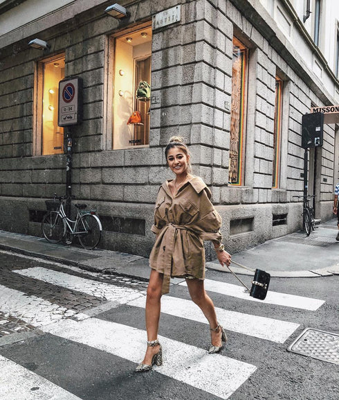 Vintage casual ladies dresses - ROUTINE FASHION