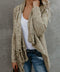 Women's shawl sweater knitted cardigan - ROUTINE FASHION