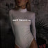 Reflective Long Sleeve Bodysuit - ROUTINE FASHION