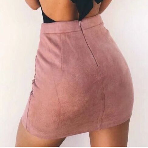 Pocket tied rope wrap hip skirt - ROUTINE FASHION