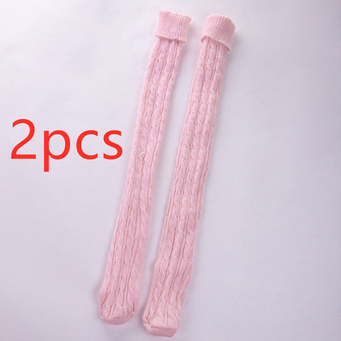 Long tube over the knee pile of socks - ROUTINE FASHION