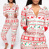 Hooded Nightwear for women Christmas Pajamas set - ROUTINE FASHION