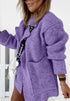 Women's knitted cardigan sweater coat - ROUTINE FASHION