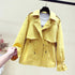 Women's short short trench coat - ROUTINE FASHION