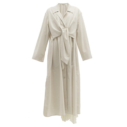 Lapel trench coat - ROUTINE FASHION