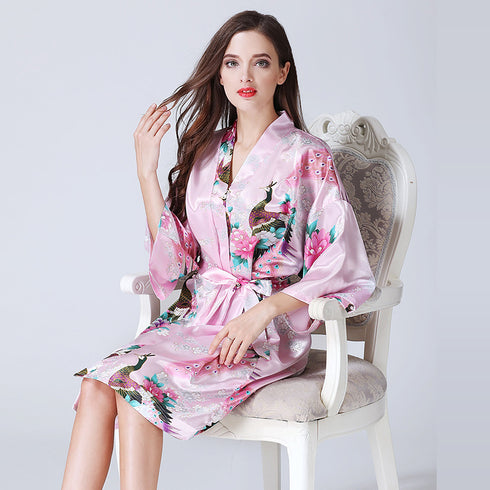 Sexy nightgown bathrobe home service - ROUTINE FASHION