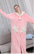 Thick coral fleece bathrobe - ROUTINE FASHION