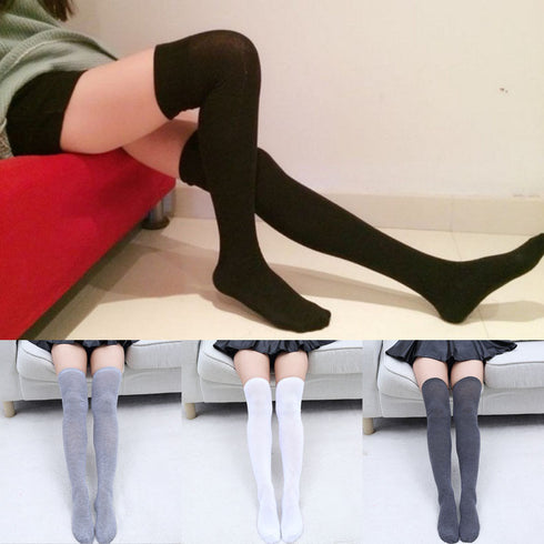 Women Over Knee High Socks - ROUTINE FASHION