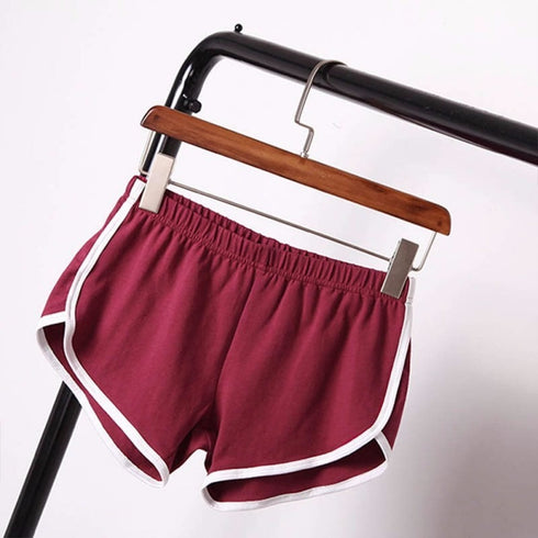 New Summer Shorts Women Casual Shorts Workout Waistband Skinny Short - ROUTINE FASHION