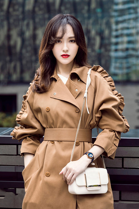 Double-breasted British trench coat - ROUTINE FASHION