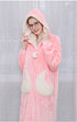 Thick coral fleece bathrobe - ROUTINE FASHION