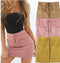 Pocket tied rope wrap hip skirt - ROUTINE FASHION