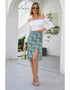 Skirt Floral Floral Split Lace Wrap Skirt Spot - ROUTINE FASHION