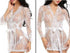 Sexy lingerie bathrobe strappy nightdress set - ROUTINE FASHION