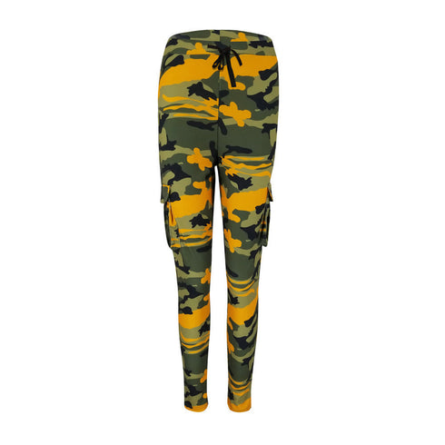 Camouflage Plus Size Casual Trousers Women New Casual Pants Women Fall Winter - ROUTINE FASHION