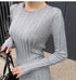 Women's sweater knitted dress - ROUTINE FASHION