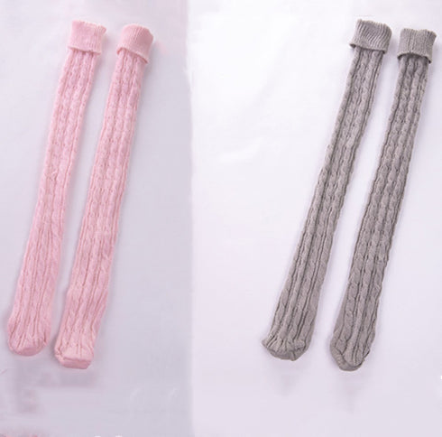 Long tube over the knee pile of socks - ROUTINE FASHION