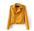 Women's new five-color classic coat leather coat - ROUTINE FASHION