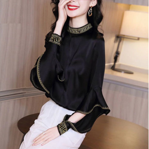 Fashion Women's Spring Autumn Style Blouse - ROUTINE FASHION