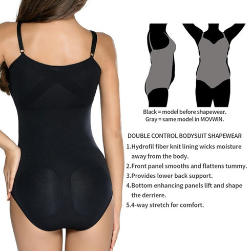 Women Bodysuit Waist Trainer Tummy Shaper Shapewear Girdle - ROUTINE FASHION