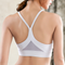 Back Mesh Triangle Push Up Sports Bra Top Fitness Racerback Bras Women Gym Sport Top Padded Yoga Bras Running Underwrar - ROUTINE FASHION