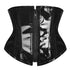 Sexy Short PU Leather Waist Clip Corset European and American Court Corset - ROUTINE FASHION
