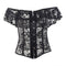 Women's See-Through Cardigan Shaping Lace Tunic Top - ROUTINE FASHION