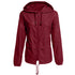 Raincoat Zipper Hooded Lightweight Outdoor Jacket Thin Outdoor Jacket - ROUTINE FASHION