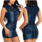 Women Denim dress - ROUTINE FASHION