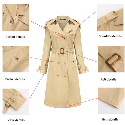 Pure cotton fashion classic coat - ROUTINE FASHION