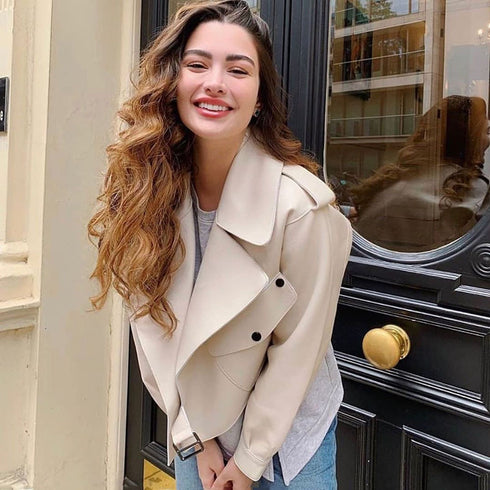 Autumn And Winter New Products Women's Leather Jackets - ROUTINE FASHION