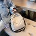 Fashion Simple and Versatile Soft Leather One-Shoulder Small Backpack - ROUTINE FASHION