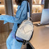 Fashion Simple and Versatile Soft Leather One-Shoulder Small Backpack - ROUTINE FASHION