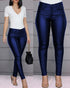 Pure Color Casual Sexy Feet Pants Women Trousers - ROUTINE FASHION