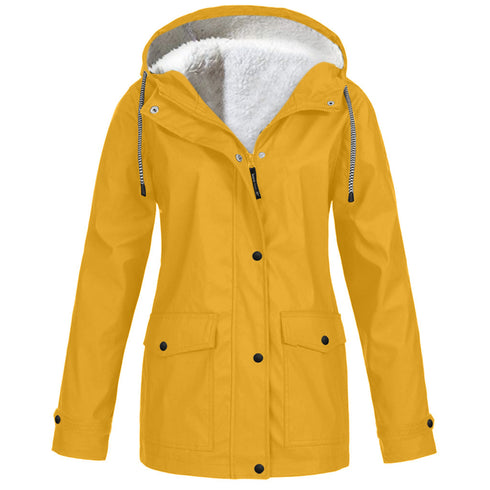 Fleece Jacket Outdoor Mountaineering Hooded Jacket - ROUTINE FASHION