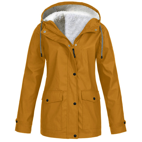 Fleece Jacket Outdoor Mountaineering Hooded Jacket - ROUTINE FASHION