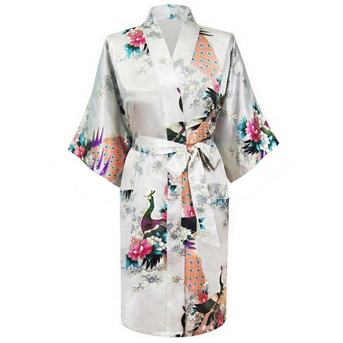 Robes Women Nightwear Flower Home Clothes Intimate - ROUTINE FASHION