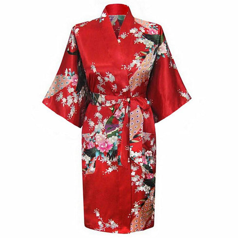 Robes Women Nightwear Flower Home Clothes Intimate - ROUTINE FASHION